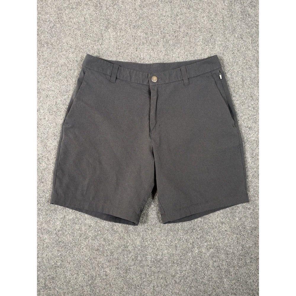 Lululemon Chino Shorts Mens 30 Gray Warpstreme Stretch Golf ABC Commission 7"